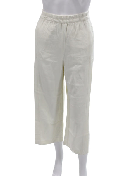 Helmut Helmut Lang Women Cropped White Pants Size M