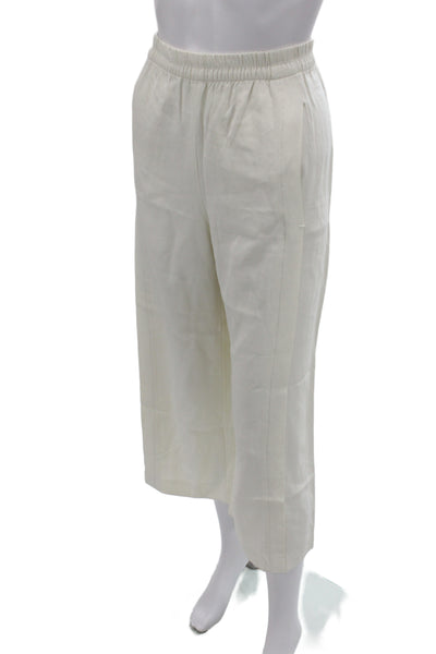 Helmut Helmut Lang Women Cropped White Pants Size M