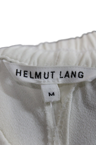 Helmut Helmut Lang Women Cropped White Pants Size M