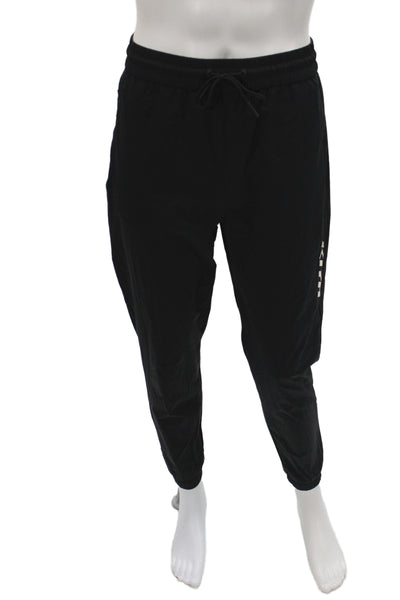 Kith Mens Jogger Pants Black Drawstring Athleisure Size S