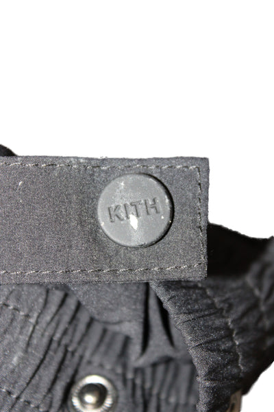 Kith Mens Jogger Pants Black Drawstring Athleisure Size S