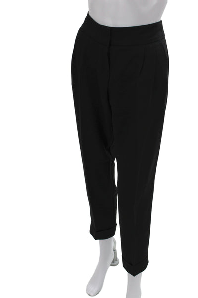 Trina Turk Womens Dress Pants Black Polyester Inseam 28 Size 0