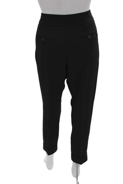 Trina Turk Womens Dress Pants Black Polyester Inseam 28 Size 0
