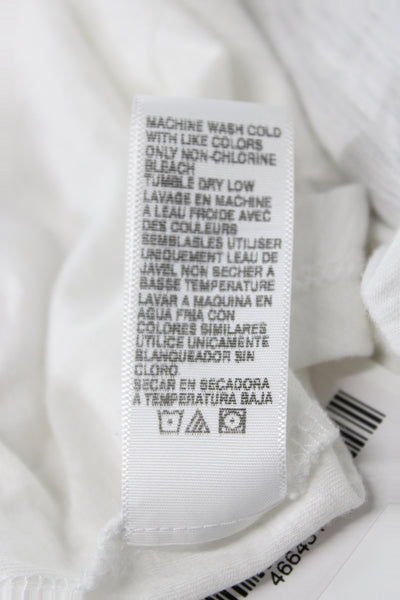 Standard James Perse Womens Basic White Cotton Scoop Neck Tank Size 2