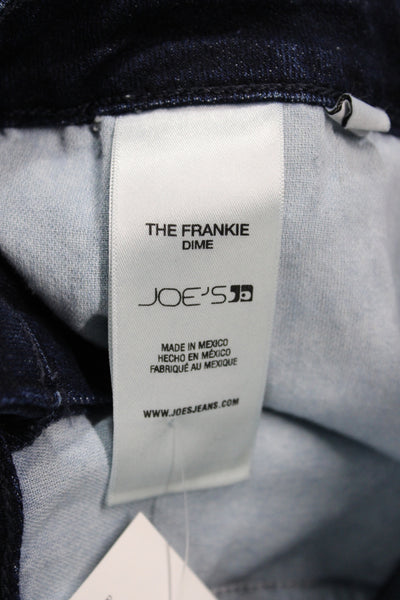 Joes Women Bootcut Jeans High Rise Blue Cotton Button Fly Size 27