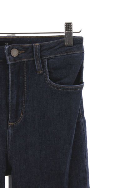 Just Black Denim Womens Black Flared Jeans Size 28