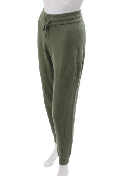 Lunya Womens Drawstring Elastic Tied Jogger Pants Green Size S