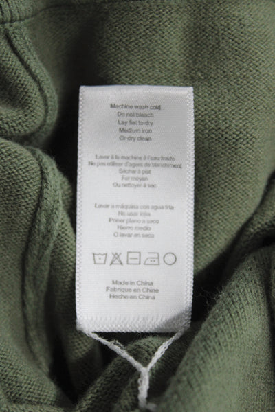 Lunya Womens Drawstring Elastic Tied Jogger Pants Green Size S