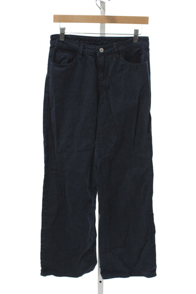 J. Galt Womens Chino Pants Blue Cotton Size S