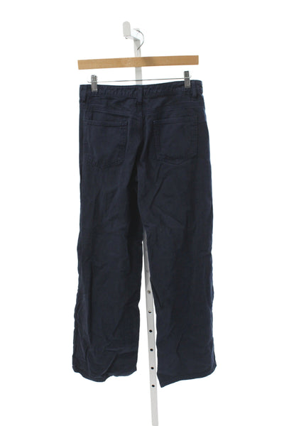 J. Galt Womens Chino Pants Blue Cotton Size S