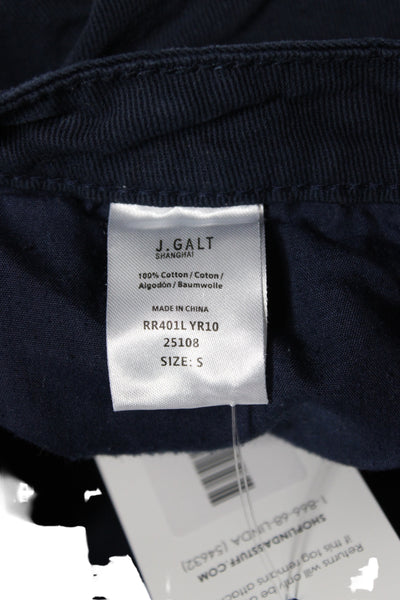 J. Galt Womens Chino Pants Blue Cotton Size S