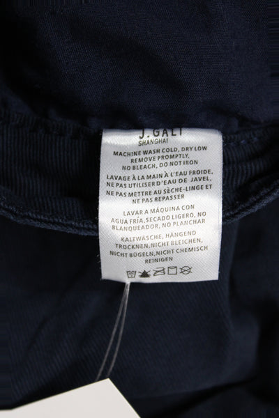 J. Galt Womens Chino Pants Blue Cotton Size S