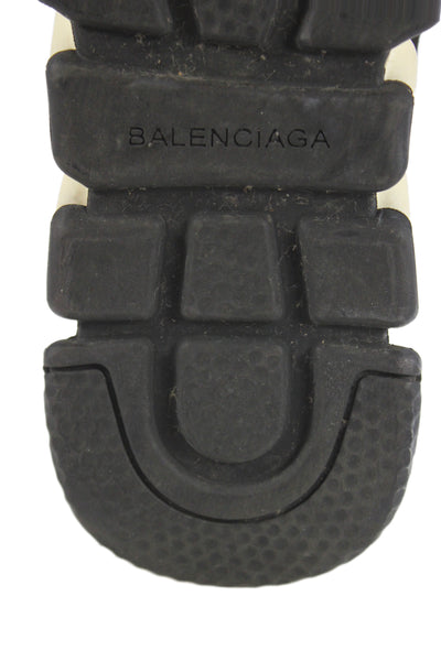 Balenciaga Womens Knitted Speed Cloth Low Trainers Sneakers Black Size EUR 37
