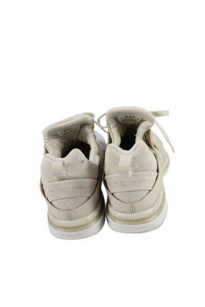 APL Womens Ascend Lace Up Sneakers Beige Size 9.5