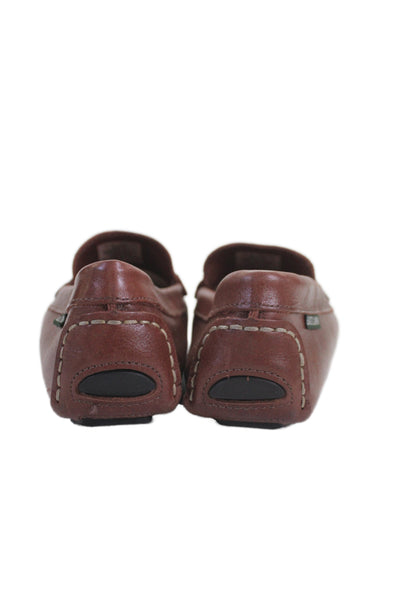 Eastland Womens Leather Patricia Slide On Loafers Brown Size 8 Medium