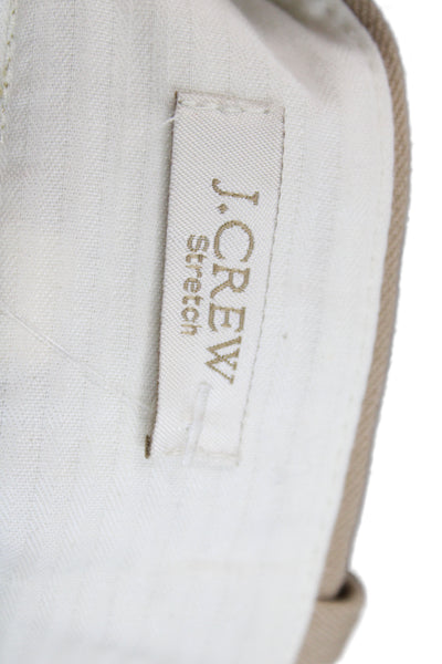 J Crew Womens Beige Chino Pants 95% Cotton Inseam 24 Size 00