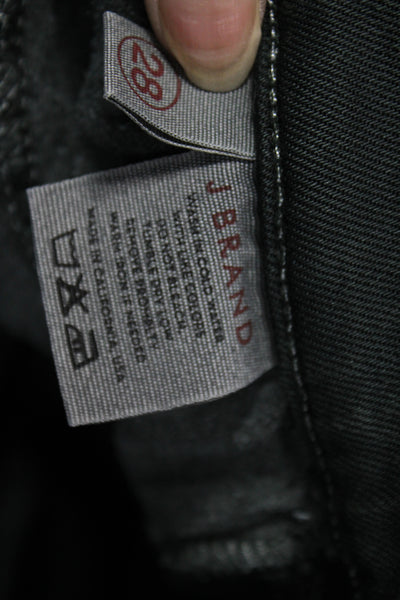 J Brand Womens Skinny Black Jeans Size 28