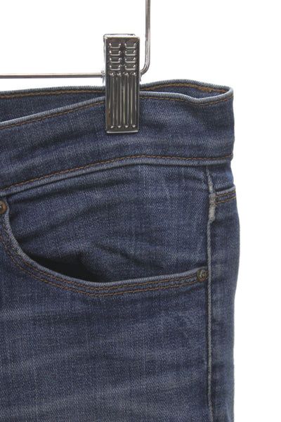 J Brand Womens Skinny Jeans Blue Mid Rise Cotton Size 27