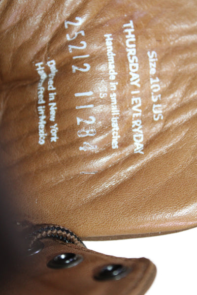Thursday Boot Co Mens Leather Lace Up Work Books