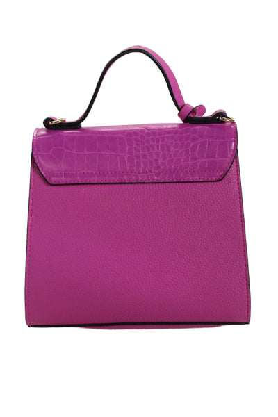 Dune London Womens Gold Tone Turn Lock Crossbody Shoulder Handbag Pink