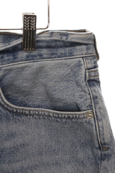 Citizens of Humanity Women Cut-Off Blue Organic Cotton Shorts Size 30