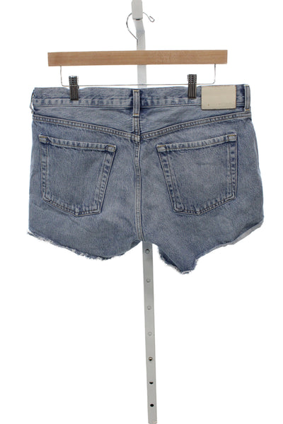 Citizens of Humanity Women Cut-Off Blue Organic Cotton Shorts Size 30