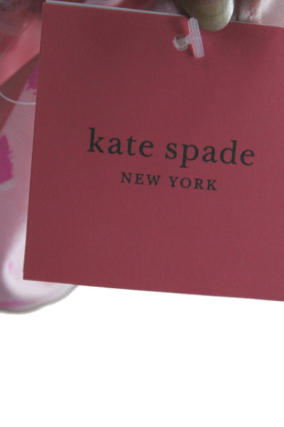 Kate Spade New York Womens Spotted Night Gown Pink Size Large