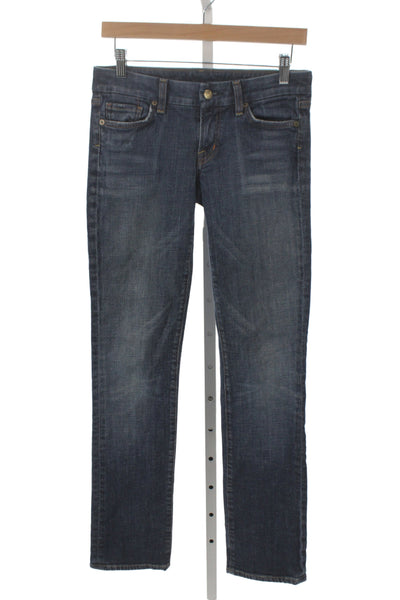 Citizens of Humanity Womens Straight Blue Cotton Jeans Size 27