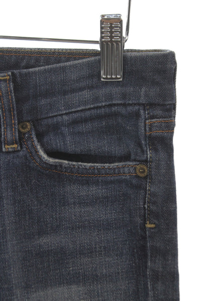 Citizens of Humanity Womens Straight Blue Cotton Jeans Size 27