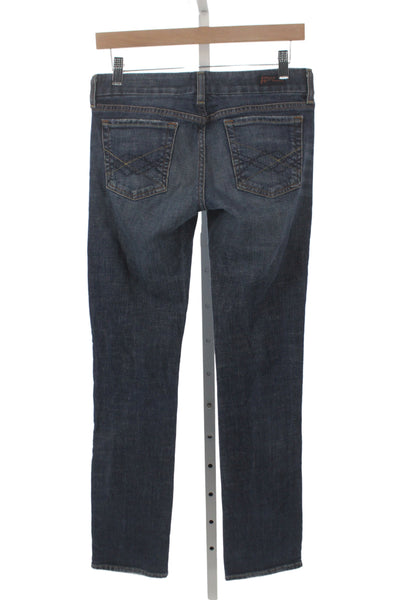 Citizens of Humanity Womens Straight Blue Cotton Jeans Size 27