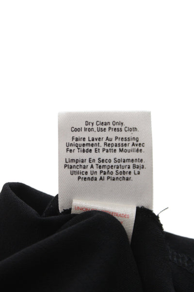 Donna Karan New York Womens Basic Black Wool Scoop Neck Tank Size S
