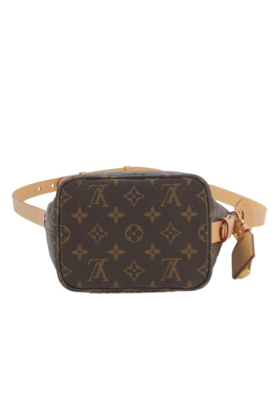 Louis Vuitton Womens All in BB Monogram Canvas Shoulder Handbag Brown