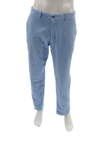 Vineyard Vines Mens Chino Pants Blue Button Size 33