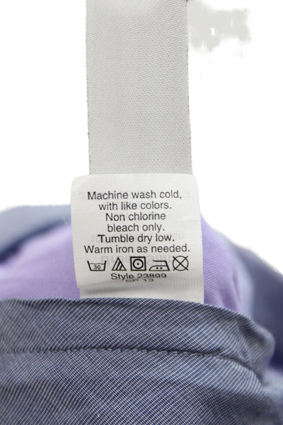 J Crew Men Purple 100% Cotton Chino Pants Button Fly Casual Size 34