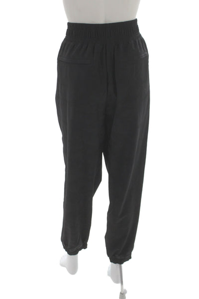 Athleta Womens Jogger Pants Black Camo Pull On Size 16