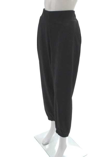 Athleta Womens Black Jogger Pants Pull On Athleisure Size 18