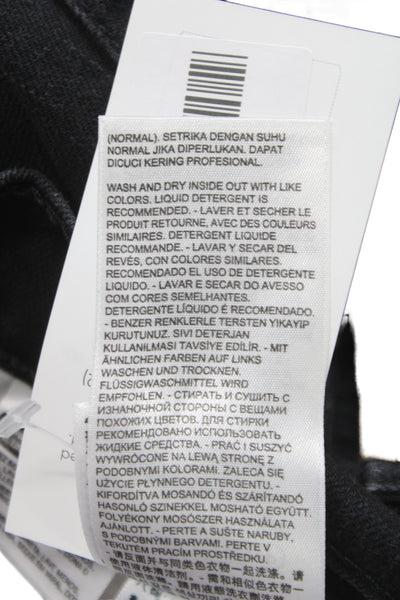 Levi's Mens Straight Black Cotton Jeans Big & Tall Size 40