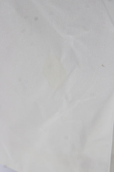 Banana Republic Women Straight Pencil Mini Skirt White Size 0P