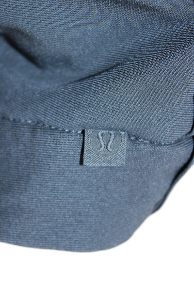 Lululemon Mens Ankle Pants Black Elastane Button Inseam 30 Size 31