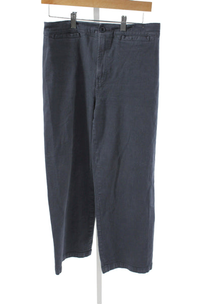 Madewell Women Cropped High Rise Gray Jeans Size 29