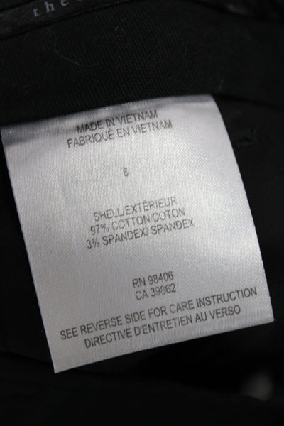 Theory Womens Ankle Pants Black Size 6