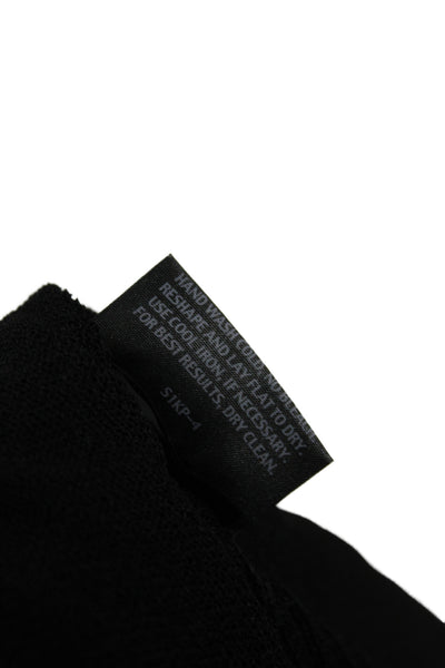 Eileen Fisher Womens Cardigan Black V-Neck Long Sleeve Viscose Size 1X