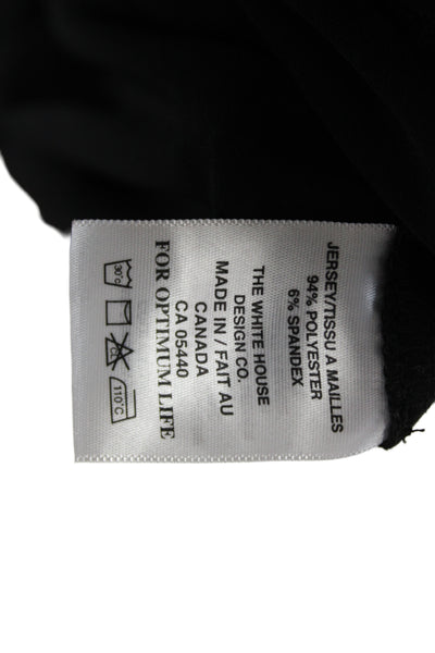 Sympli Womens Tunic Blouse Black Cowl Neck Long Sleeve Size 14