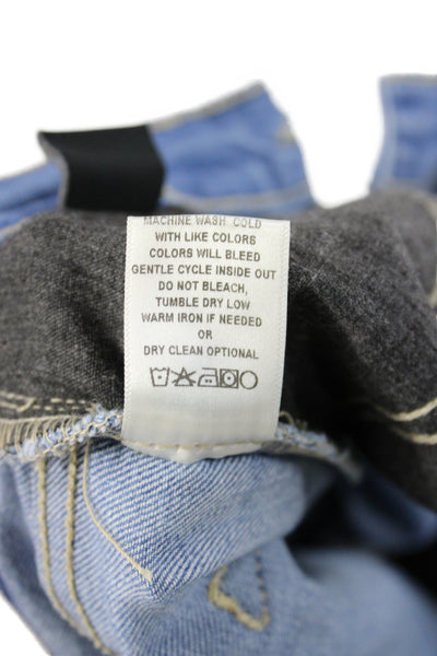 Flying Monkey Womens Skinny Distressed Blue High Rise Jeans Size 26