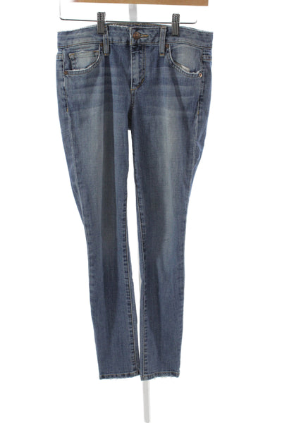 Joes Womens Ankle Jeans Blue Cotton High Rise Inseam 28 Size 26