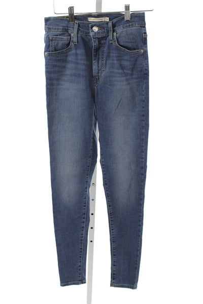 Levi's Women Skinny Blue Cotton Jeans Size 26