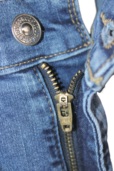 Levi's Women Skinny Blue Cotton Jeans Size 26