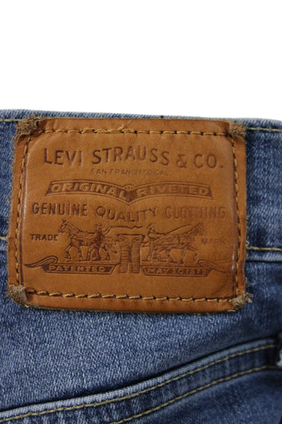 Levi's Women Skinny Blue Cotton Jeans Size 26
