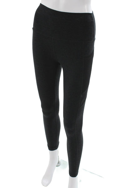 Beyond Yoga Womens Ankle Leggings Black Athleisure Pull On Size XS