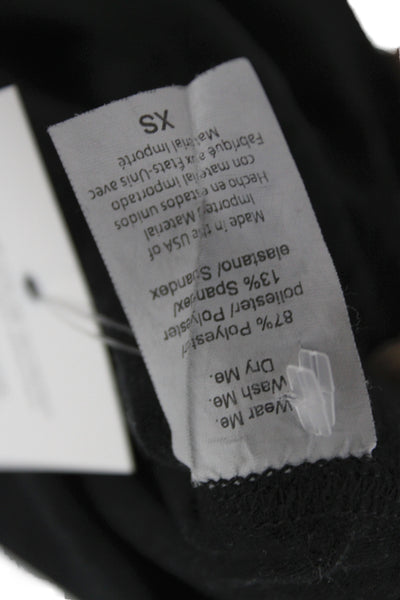 Beyond Yoga Womens Ankle Leggings Black Athleisure Pull On Size XS